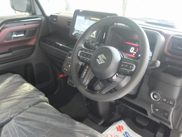 スペーシアカスタム ハイブリッドＸＳ　４ＷＤ　全方向９ＩＮＣモニタ付メモリナビフルセグＴＶ　スズキコネクト　セフティサポート　ＤＳＢＳ２　両側パワースライドドア　ＬＥＤオートライト　マルチユースフラップ　電動パーキング　ブレーキホールド（68枚目）