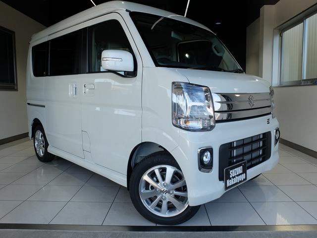 エブリイワゴン PZターボ ハイルーフ 4WD 純正メーカーオプションバックカメラ付ディスプレイ付オーディオ スマホ連携 ブルートゥース セーフティサポート LEDオートライト スマートキ―&プッシュスタート パワースライドドア(12枚目)