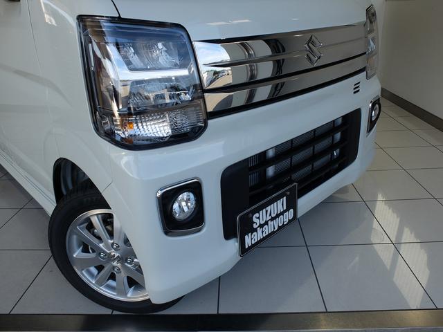 エブリイワゴン PZターボ ハイルーフ 4WD 純正メーカーオプションバックカメラ付ディスプレイ付オーディオ スマホ連携 ブルートゥース セーフティサポート LEDオートライト スマートキ―&プッシュスタート パワースライドドア(18枚目)