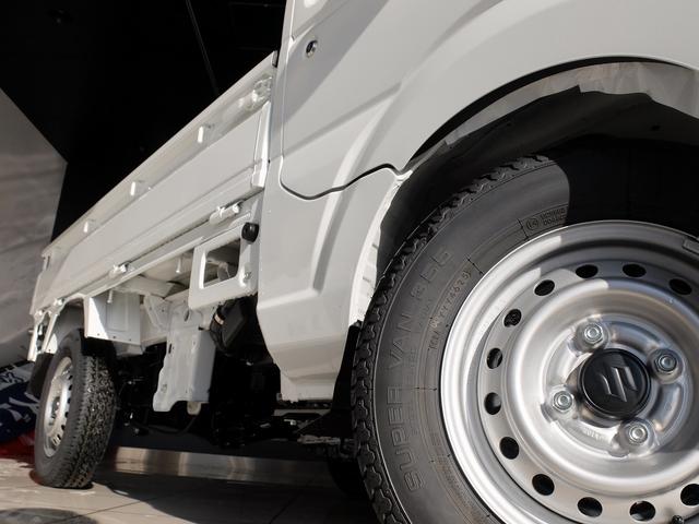 キャリイトラック ＫＣエアコン・パワステ　新車未登録車両／４ＷＤ／スズキセフティサポート／ヒルホールドコントロール／オートライト／アイドリングストップ／キーレスエントリー／３方開（42枚目）