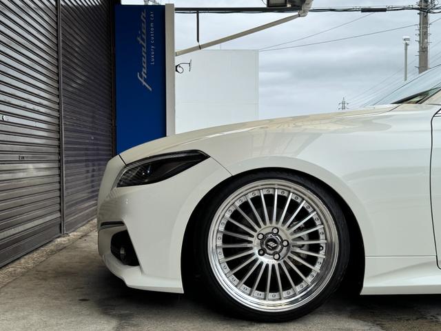 クラウンハイブリッド Ｓ　スポーツスタイル　特別仕様車　ＲＳＲ車高調　ＷＯＲＫ２０インチホイール　社外デジタルインナーミラー　ナビＴＶ　バックカメラ　ＥＴＣ　プリクラッシュ　ＢＳＭ（58枚目）