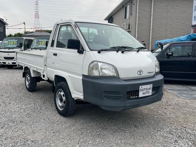 タウンエーストラック シングルジャストローDX スチールデッキ 三方開 4WD コラム5速MT ABS 運転席エアバッグ エアコン パワステ ETC 3人乗り 取説 メンテナンスノート(4枚目)