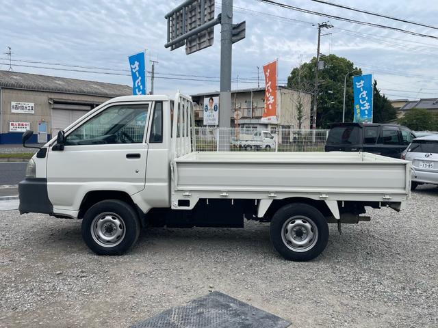 タウンエーストラック シングルジャストローDX スチールデッキ 三方開 4WD コラム5速MT ABS 運転席エアバッグ エアコン パワステ ETC 3人乗り 取説 メンテナンスノート(7枚目)