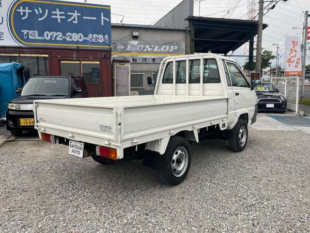 タウンエーストラック シングルジャストローDX スチールデッキ 三方開 4WD コラム5速MT ABS 運転席エアバッグ エアコン パワステ ETC 3人乗り 取説 メンテナンスノート(57枚目)