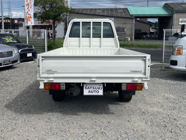 タウンエーストラック SシングルジャストローDX ロングスチールデッキ 三方開 コラム5速MT 1t ABS エアバッグ エアコン パワステ ETC 3人乗り 運転席エアバッグ 取説 保証付き(8枚目)