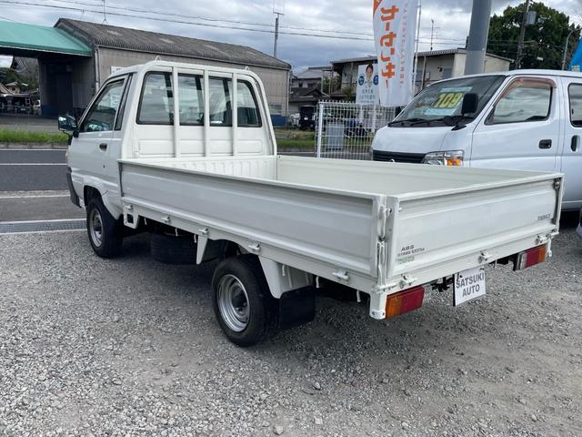 タウンエーストラック SシングルジャストローDX ロングスチールデッキ 三方開 コラム5速MT 1t ABS エアバッグ エアコン パワステ ETC 3人乗り 運転席エアバッグ 取説 保証付き(58枚目)