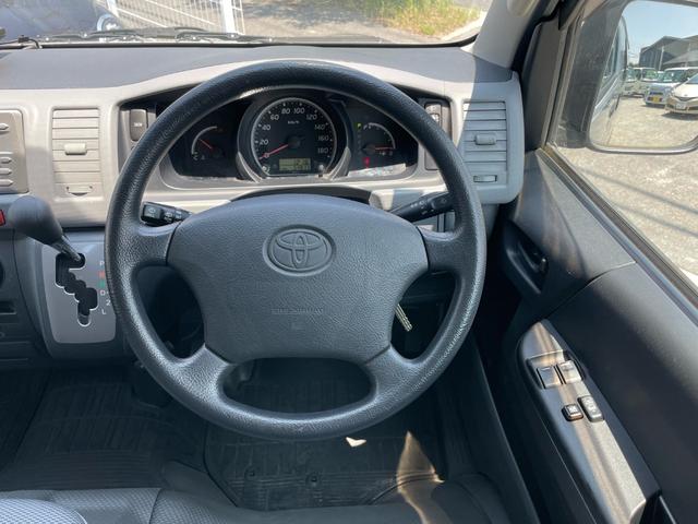 ハイエースバン ロングDX インパネ4速オートマ 運転席&助手席エアバッグ ABS エアコン パワステ パワーウインドウ CD ETC ドライブレコーダー 3人/6人乗り 後席両側スライドドア 取説 スペアキー(14枚目)