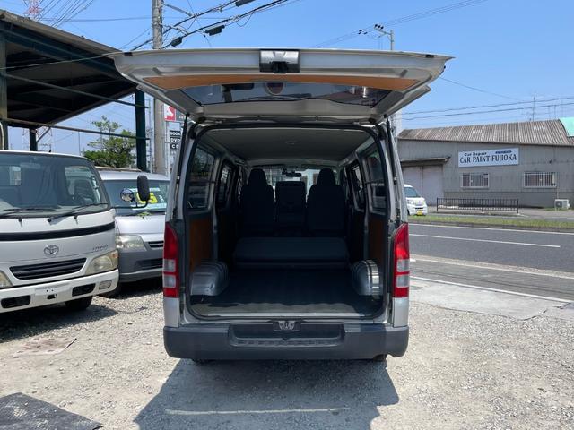 ハイエースバン ロングDX インパネ4速オートマ 運転席&助手席エアバッグ ABS エアコン パワステ パワーウインドウ CD ETC ドライブレコーダー 3人/6人乗り 後席両側スライドドア 取説 スペアキー(34枚目)