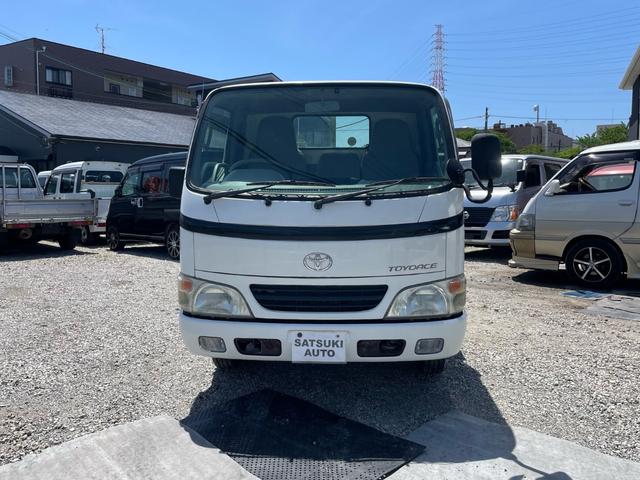 トヨエース ロングジャストロー 平ボディ 三方開 フロア5速MT 1.5t リアWタイヤ 3人乗り エアコン パワステ パワーウインドウ 運転席エアバッグ ETC(3枚目)