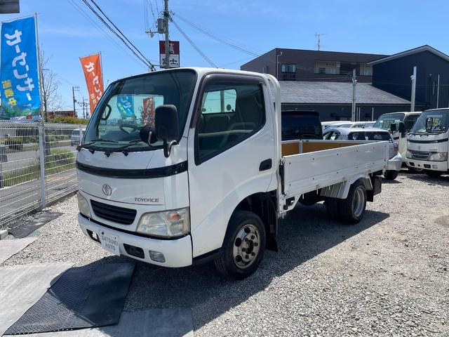 トヨエース ロングジャストロー 平ボディ 三方開 フロア5速MT 1.5t リアWタイヤ 3人乗り エアコン パワステ パワーウインドウ 運転席エアバッグ ETC(5枚目)