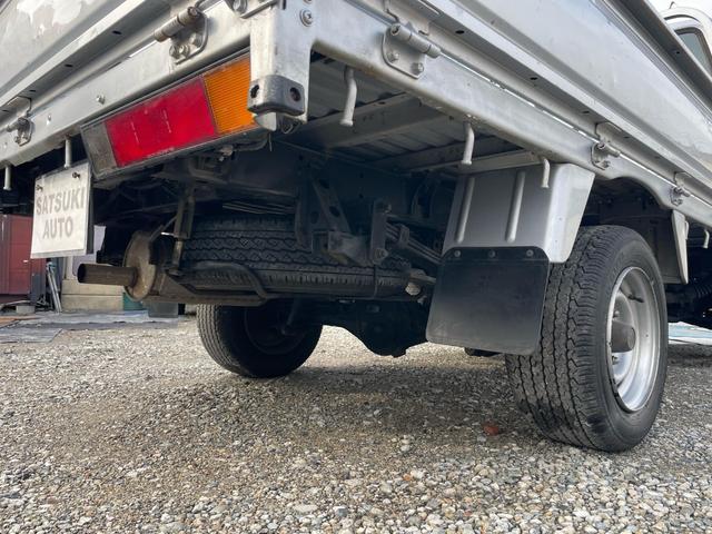 ライトエーストラック ロングSシングルジャストローDX ロングスチールデッキ 三方開 コラム5速MT 1t ABS 運転席エアバッグ エアコン パワステ ETC 3人乗り 取説 メンテナンスノート(41枚目)