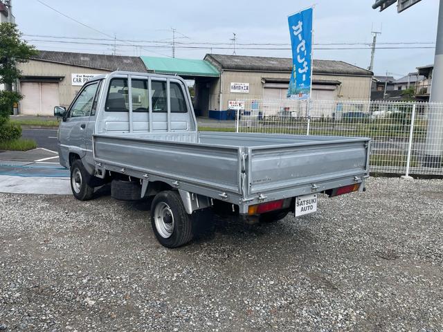 ライトエーストラック ロングSシングルジャストローDX ロングスチールデッキ 三方開 コラム5速MT 1t ABS 運転席エアバッグ エアコン パワステ ETC 3人乗り 取説 メンテナンスノート(57枚目)