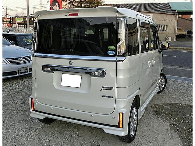 スペーシアカスタム ハイブリッドＧＳ　全方位モニター用カメラパッケージ装着車　デュアルセンサーブレーキサポート　運転席シートヒーター　前後ドライブレコーダー　ビルトインＥＴＣ　プッシュスタート　左パワースライドドア（3枚目）