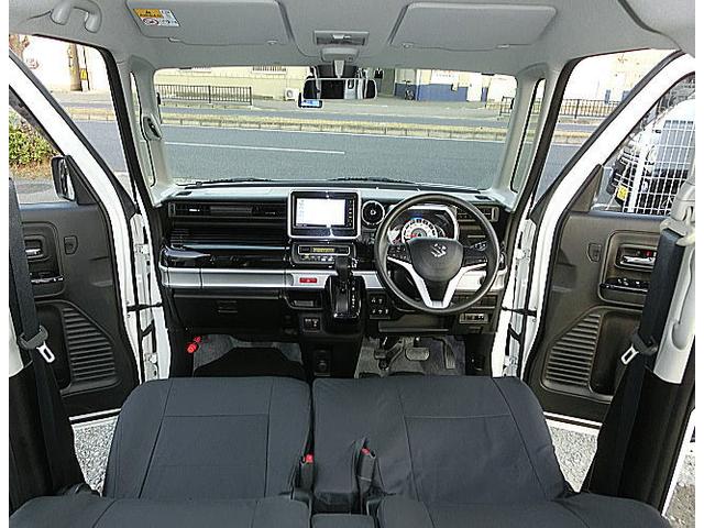 スペーシアカスタム ハイブリッドＧＳ　全方位モニター用カメラパッケージ装着車　デュアルセンサーブレーキサポート　運転席シートヒーター　前後ドライブレコーダー　ビルトインＥＴＣ　プッシュスタート　左パワースライドドア（5枚目）