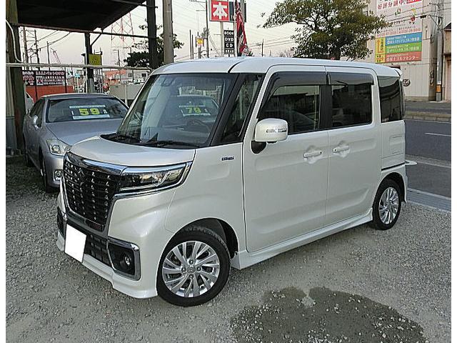 スペーシアカスタム ハイブリッドＧＳ　全方位モニター用カメラパッケージ装着車　デュアルセンサーブレーキサポート　運転席シートヒーター　前後ドライブレコーダー　ビルトインＥＴＣ　プッシュスタート　左パワースライドドア（23枚目）