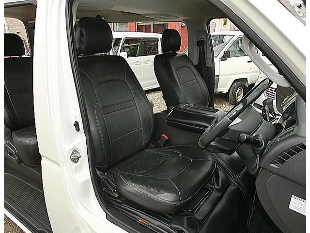 ハイエースバン ロングスーパーGL ローダウン 8インチナビ フルセグTV ETC バックカメラ スマートキー ホーネットセキュリティ(6枚目)