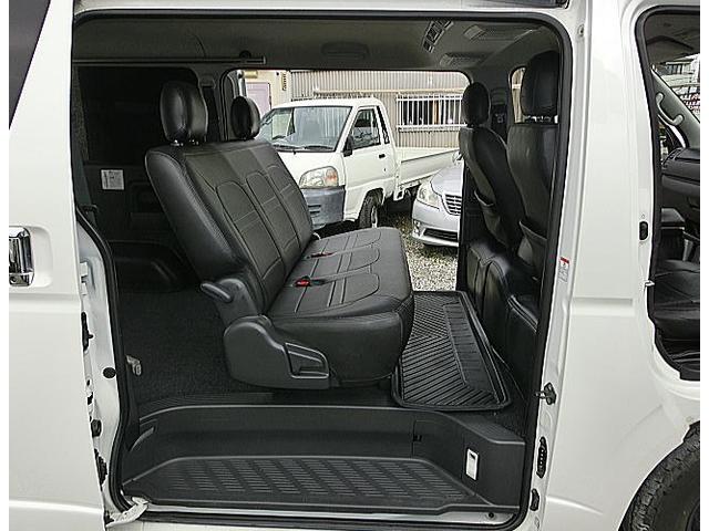 ハイエースバン ロングスーパーGL ローダウン 8インチナビ フルセグTV ETC バックカメラ スマートキー ホーネットセキュリティ(10枚目)