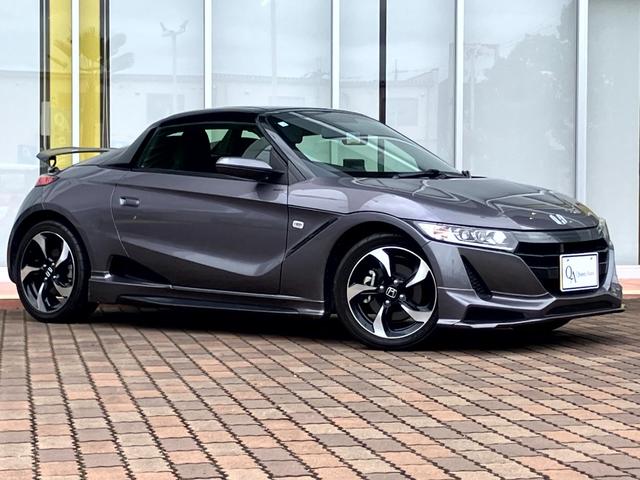 Ｓ６６０ α　６速ＭＴ／無限エアロ（Ｆ／Ｓ／Ｒ）／無限ハードトップ／無限リアスポイラー／ＮＵＲ－ＳＰＥＣマフラー／ＬＥＤヘッドライト／ハーフレザーシート／ＥＴＣ（6枚目）
