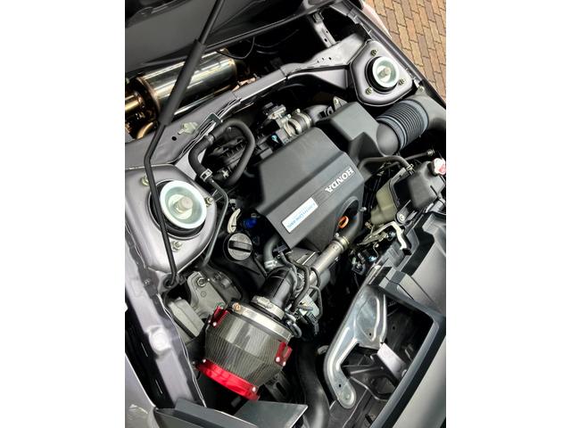 Ｓ６６０ α　６速ＭＴ／無限エアロ（Ｆ／Ｓ／Ｒ）／無限ハードトップ／無限リアスポイラー／ＮＵＲ－ＳＰＥＣマフラー／ＬＥＤヘッドライト／ハーフレザーシート／ＥＴＣ（57枚目）