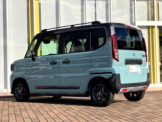 スペーシアギア ハイブリッドＸＺ　届出済未使用車／スズキコネクトナビ／全方位カメラ／ＤＶＤ・ＣＤ再生可／ルーフレール／前席シートヒーター／ステアリングヒーター／ＬＥＤヘッドライト／ヘッドアップディスプレイ／クルーズコントロール（10枚目）