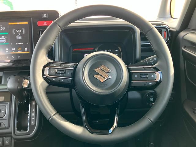 スペーシアギア ハイブリッドＸＺ　届出済未使用車／スズキコネクトナビ／全方位カメラ／ＤＶＤ・ＣＤ再生可／ルーフレール／前席シートヒーター／ステアリングヒーター／ＬＥＤヘッドライト／ヘッドアップディスプレイ／クルーズコントロール（16枚目）