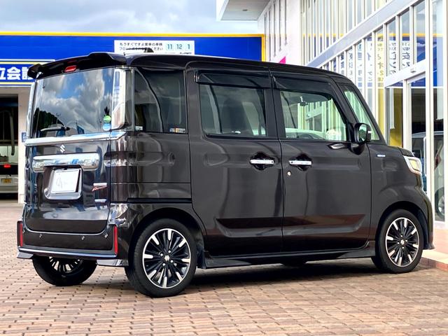スペーシアカスタム ハイブリッドXS ワンオーナー車/社外ナビ/バックカメラ/Bluetoothオーディオ/社外後席モニター/両側パワースライドドア/デュアルブレーキサポート/ステアリングスイッチ/クルーズコントロール/シートヒーター(13枚目)
