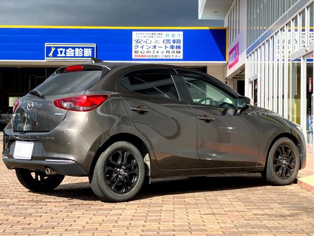 MAZDA2 15S ブラックトーンエディション 純正ナビ フルセグTV 360度ビューカメラ クルーズコントロール パドルシフト レーンキープ ETC アイストップ ヘッドアップディスプレイ(12枚目)