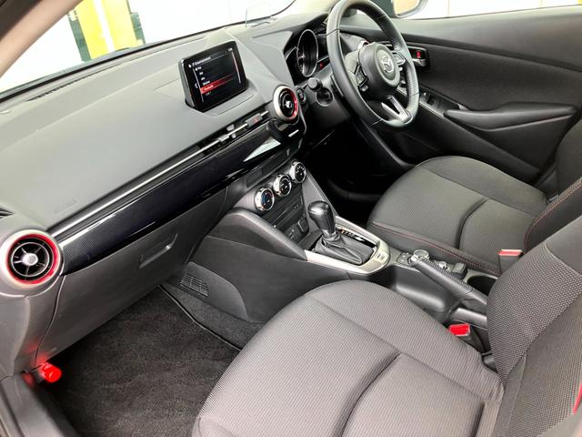 MAZDA2 15S ブラックトーンエディション 純正ナビ フルセグTV 360度ビューカメラ クルーズコントロール パドルシフト レーンキープ ETC アイストップ ヘッドアップディスプレイ(41枚目)