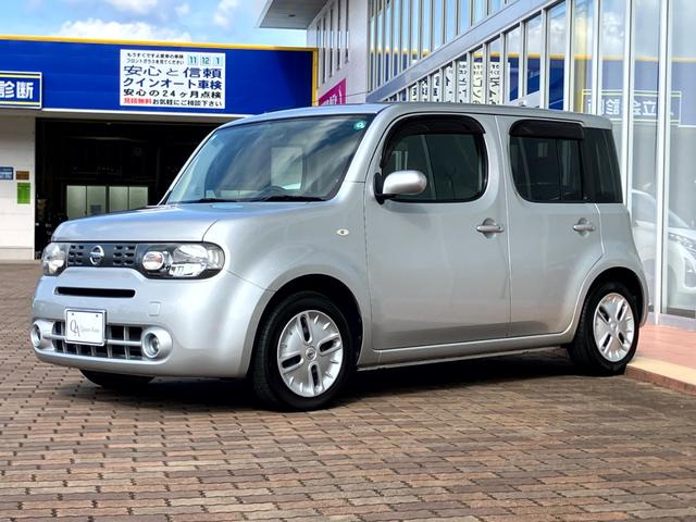 キューブ 15X Vセレクション カーオーディオ/HIDヘッドライトライト/スマートキー/プッシュスタート(7枚目)