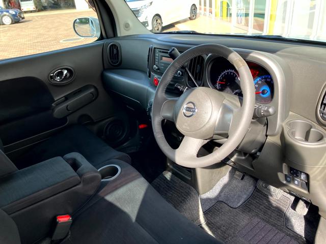 キューブ 15X Vセレクション カーオーディオ/HIDヘッドライトライト/スマートキー/プッシュスタート(30枚目)