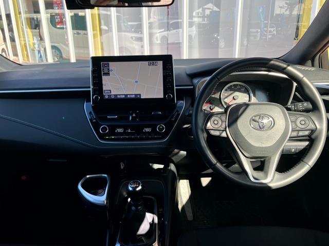 カローラスポーツ Ｇ　６速ＭＴ／１．２ターボ車／ＴＲＤエアロ（フロント）・トヨタ８６用１８インチアルミ・トヨタセーフティーセンス・純正ナビ・バックカメラ・ＥＴＣ・クルーズコントロール・前席シートヒーター・電動パーキング（6枚目）