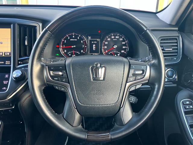 クラウン アスリートS-T J-フロンティアリミテッド 黒本革エアシート/メーカーナビ/バックカメラ/レーダークルコン/Bluetoothオーディオ/Blu-ray再生/純正18インチメッキアルミ/LEDヘッドライト/フォグライト/パドルシフト/ETC(15枚目)