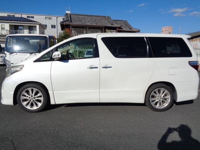 アルファード ２４０Ｓ　リミテッド　ＣＤ　ＤＶＤ　ＥＴＣ　キーレス　電格ミラー　両側Ｐスラ　Ｂカメラ　ＨＩＤ　フォグ　ＨＤＤナビ（アルパイン・ＶＩＥ－Ｘ０８）フリップダウンモニター　スマートキー　木目調パネル（8枚目）