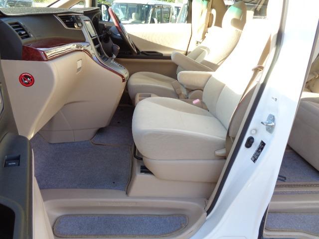 アルファード ２４０Ｓ　リミテッド　ＣＤ　ＤＶＤ　ＥＴＣ　キーレス　電格ミラー　両側Ｐスラ　Ｂカメラ　ＨＩＤ　フォグ　ＨＤＤナビ（アルパイン・ＶＩＥ－Ｘ０８）フリップダウンモニター　スマートキー　木目調パネル（13枚目）