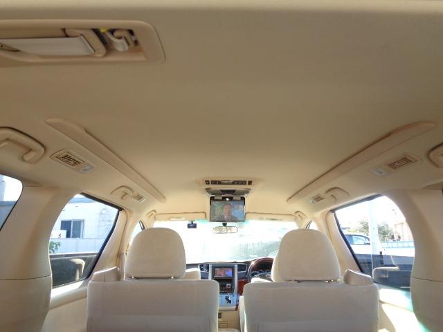 アルファード ２４０Ｓ　リミテッド　ＣＤ　ＤＶＤ　ＥＴＣ　キーレス　電格ミラー　両側Ｐスラ　Ｂカメラ　ＨＩＤ　フォグ　ＨＤＤナビ（アルパイン・ＶＩＥ－Ｘ０８）フリップダウンモニター　スマートキー　木目調パネル（63枚目）