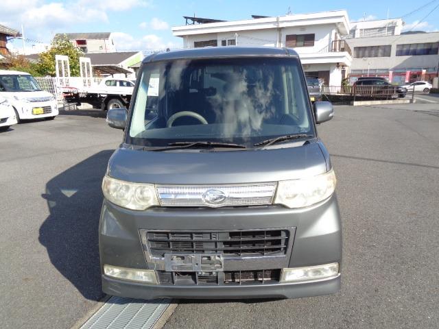 タント カスタムＸ　車検Ｒ９／１１　４ＤＡＴ　ＰＳ　ＡＡＣ　ＰＷ　ＷＡＢ　ＡＢＳ　ＣＤ　ＤＶＤ　ＥＴＣ　キーレス　スマートキー　電格ミラー　ＳＤナビ（ケンウッド・ＭＤＶ－Ｘ７０１）　フルセグＴＶ　左リヤスライドドア（2枚目）