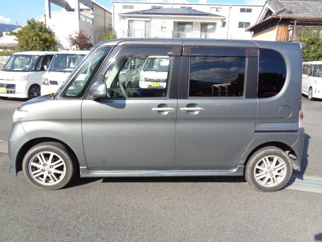 タント カスタムＸ　車検Ｒ９／１１　４ＤＡＴ　ＰＳ　ＡＡＣ　ＰＷ　ＷＡＢ　ＡＢＳ　ＣＤ　ＤＶＤ　ＥＴＣ　キーレス　スマートキー　電格ミラー　ＳＤナビ（ケンウッド・ＭＤＶ－Ｘ７０１）　フルセグＴＶ　左リヤスライドドア（8枚目）
