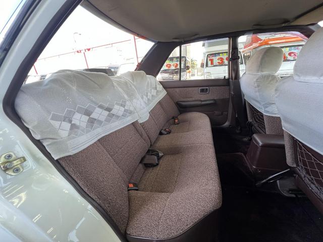 ブルーバード １８００ＸＥサルーン　１．８ＸＥサルーンＦ３０周年記念車・ワンオーナー車・純正５速マニュアル・修復歴無し・エアコン・パワステ・パワーウィンドウ・車速感応集中ドアロック（13枚目）