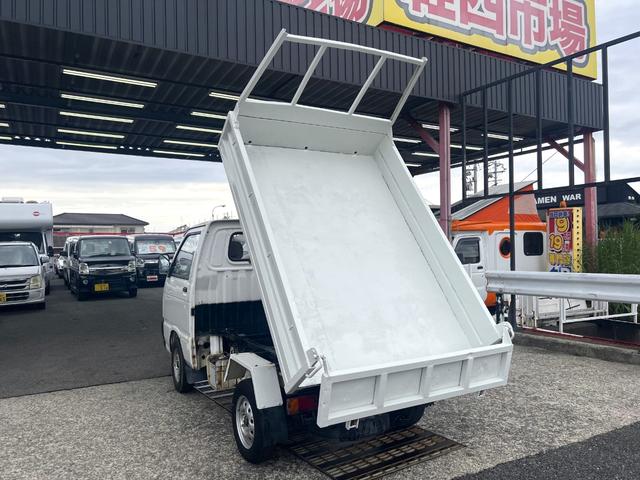 ハイゼットトラック ダンプ　電動油圧ダンプ・４速マニュアル・２ＷＤ・荷台化粧直し済み・修復歴無し（10枚目）