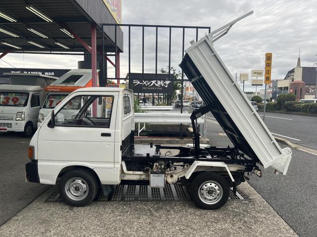 ハイゼットトラック ダンプ　電動油圧ダンプ・４速マニュアル・２ＷＤ・荷台化粧直し済み・修復歴無し（13枚目）