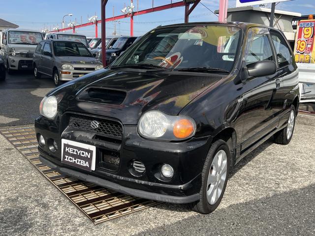 アルトワークス ｉｅ　５速マニュアル・エアコン・パワステ・パワーウィンドウ・社外ステアリング・社外フルバケットシート・社外マフラー・オーディオレス（9枚目）