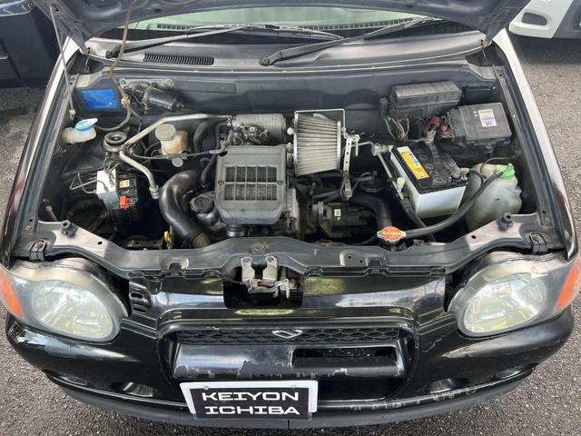 アルトワークス ｉｅ　５速マニュアル・エアコン・パワステ・パワーウィンドウ・社外ステアリング・社外フルバケットシート・社外マフラー・オーディオレス（22枚目）