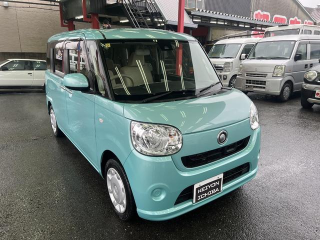 ムーヴキャンバス Ｘリミテッド　ＳＡＩＩ　車検２年・両側パワースライドドア・社外ナビ・フルセグＴＶ・スマートキー・プッシュスタート・オートエアコン・オートマチック車（3枚目）