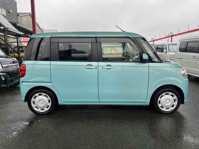 ムーヴキャンバス Ｘリミテッド　ＳＡＩＩ　車検２年・両側パワースライドドア・社外ナビ・フルセグＴＶ・スマートキー・プッシュスタート・オートエアコン・オートマチック車（4枚目）