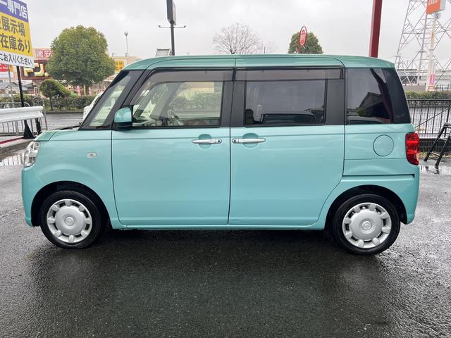 ムーヴキャンバス Ｘリミテッド　ＳＡＩＩ　車検２年・両側パワースライドドア・社外ナビ・フルセグＴＶ・スマートキー・プッシュスタート・オートエアコン・オートマチック車（8枚目）