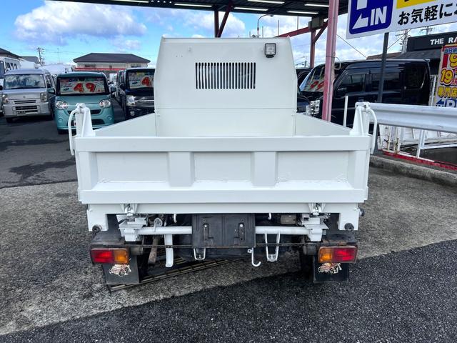 ハイゼットトラック 多目的ダンプ　車検令和８年４月・ＰＴＯ多目的強化ダンプ・４ＷＤ・５速マニュアル・荷台化粧直し済み・エアコン・パワステ・修復歴無し（6枚目）