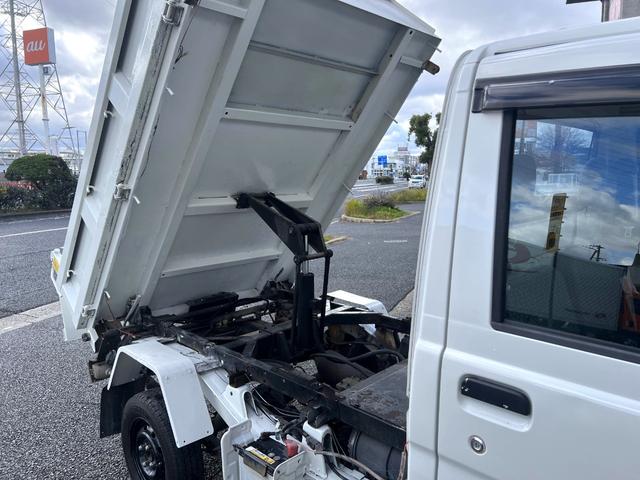 ハイゼットトラック 多目的ダンプ　車検令和８年４月・ＰＴＯ多目的強化ダンプ・４ＷＤ・５速マニュアル・荷台化粧直し済み・エアコン・パワステ・修復歴無し（14枚目）