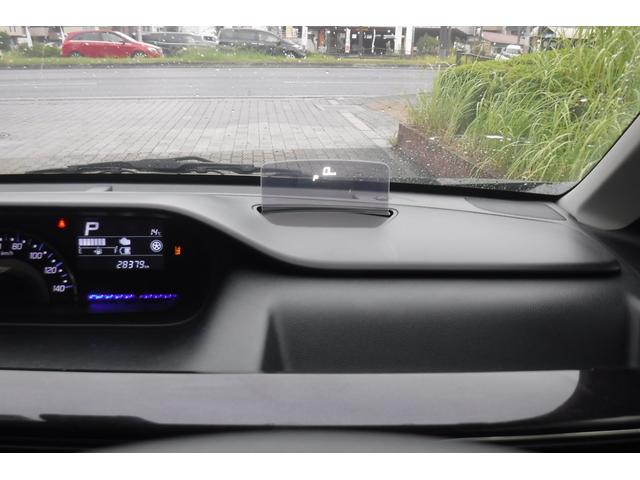 ヘッドアップディスプレイ装備