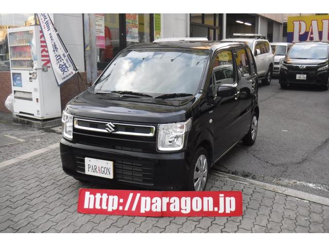 ワゴンＲ ハイブリッドＦＸ　セーフティパッケージ　デュアルセンサーブレーキサポート　ヘッドアップディスプレイ　ナビＴＶ　バックカメラ　スマートキープッシュスタート　シートヒーター　禁煙車　電動格納ドアミラー（2枚目）