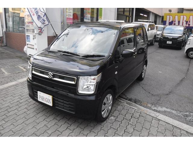 ワゴンＲ ハイブリッドＦＸ　セーフティパッケージ　デュアルセンサーブレーキサポート　ヘッドアップディスプレイ　ナビＴＶ　バックカメラ　スマートキープッシュスタート　シートヒーター　禁煙車　電動格納ドアミラー（5枚目）